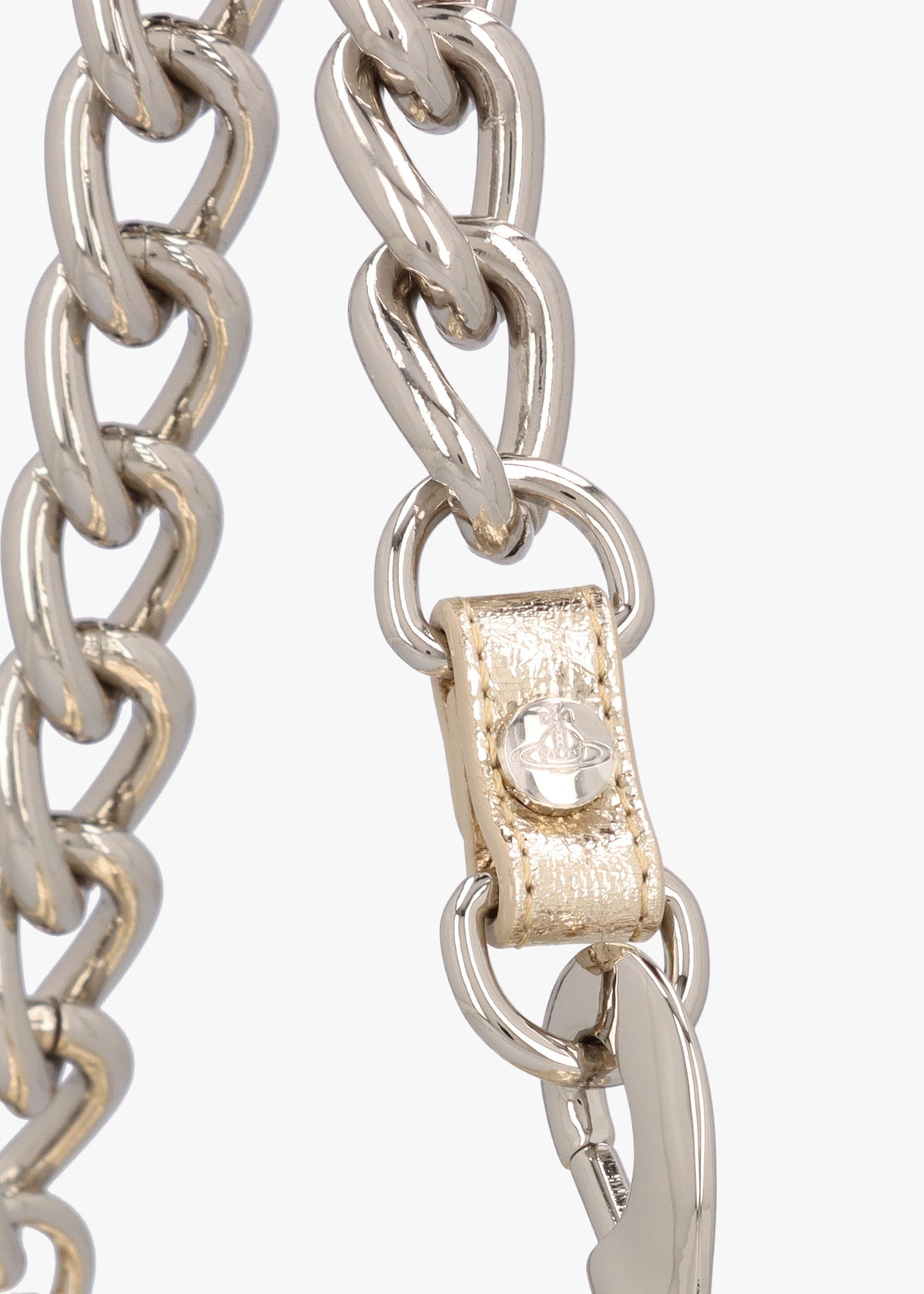 Cindy Cylinder Gold Metallic Crinkle Shoulder Bag