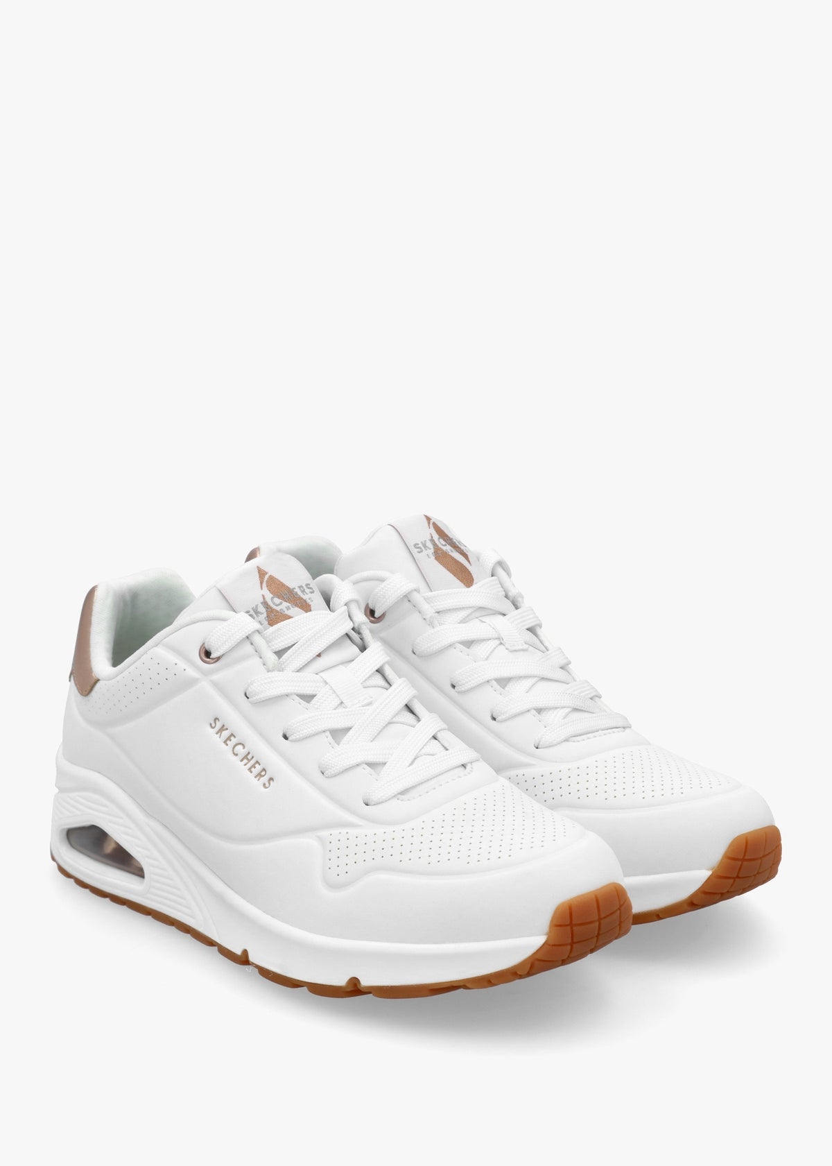 Women’s Uno Golden Air White Trainers