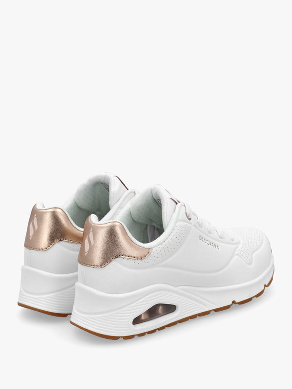 Women’s Uno Golden Air White Trainers