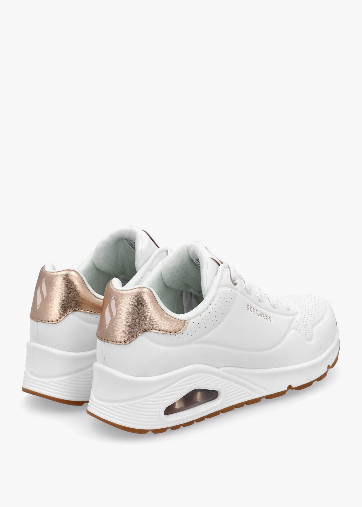 Women’s Uno Golden Air White Trainers