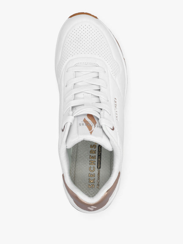 Women’s Uno Golden Air White Trainers