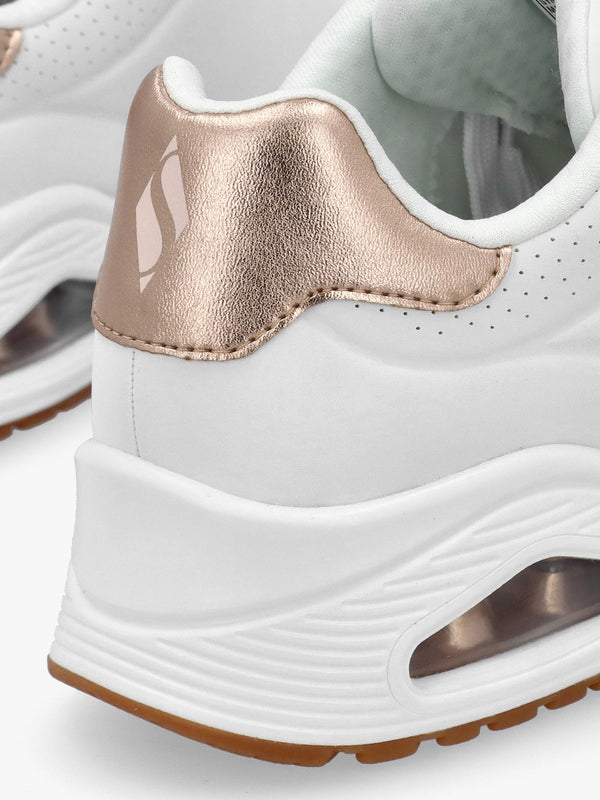 Women’s Uno Golden Air White Trainers