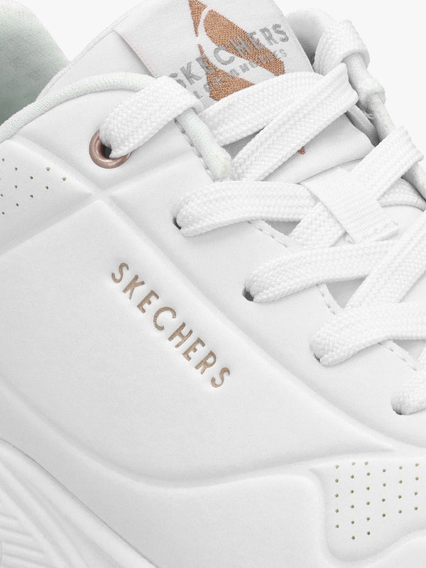 Women’s Uno Golden Air White Trainers