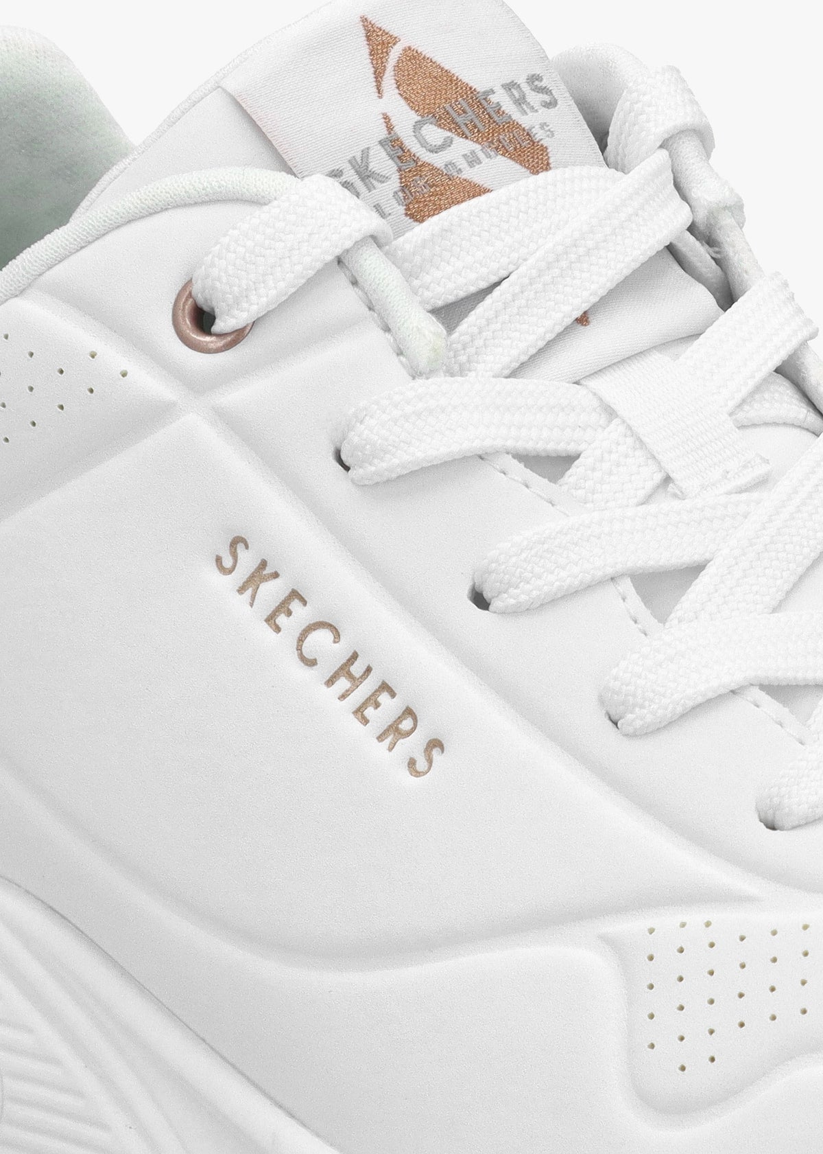 Women’s Uno Golden Air White Trainers
