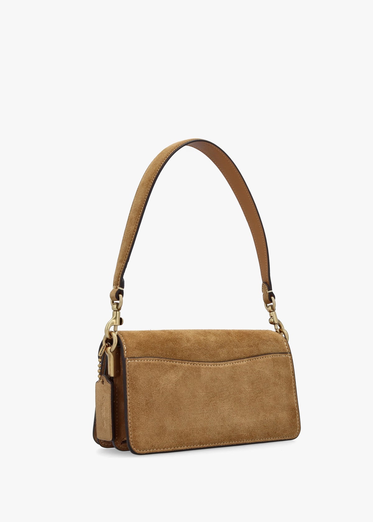 Tabby 20 Sand Suede Shoulder Bag