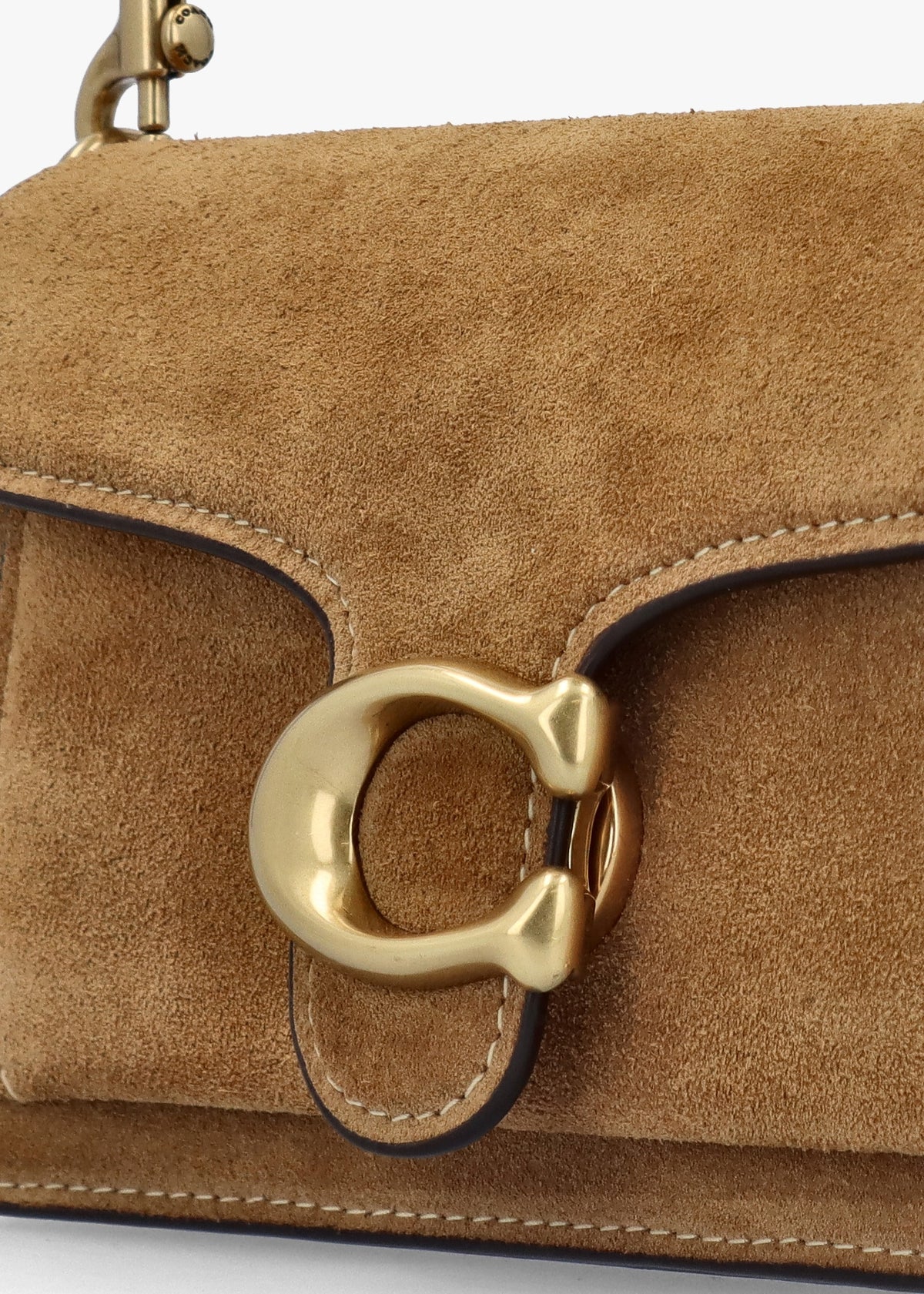 Tabby 20 Sand Suede Shoulder Bag