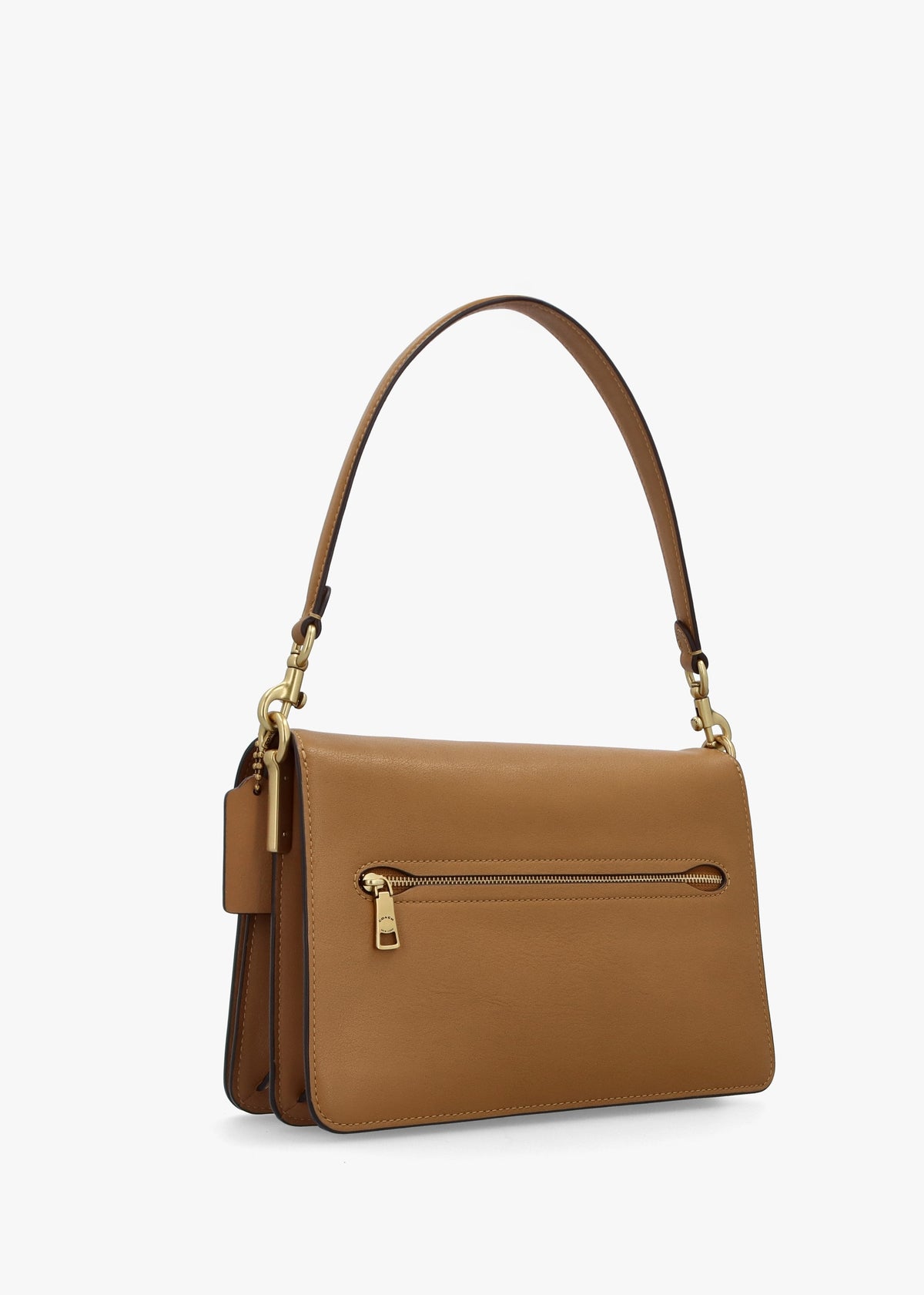 Chain Tabby Honey Brown Leather Shoulder Bag