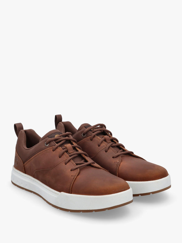 Men’s Maple Grove Low Medium Brown Lace Up Trainers