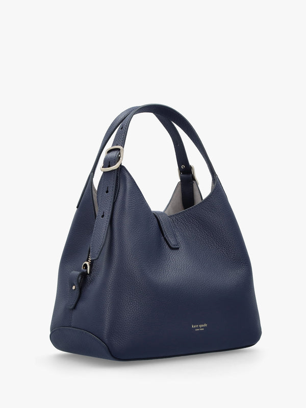Deco Parisian Leather Cross-Body Tote Bag
