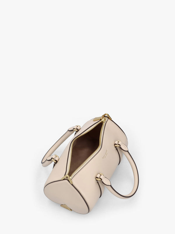 Icon Milk Glass Leather Barrel Cross-Body Bag