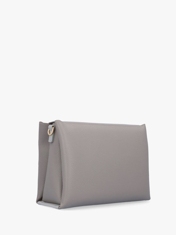 Alexia Grey Logo Strap Satchel Bag
