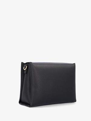 Alexia Nero Logo Strap Satchel Bag