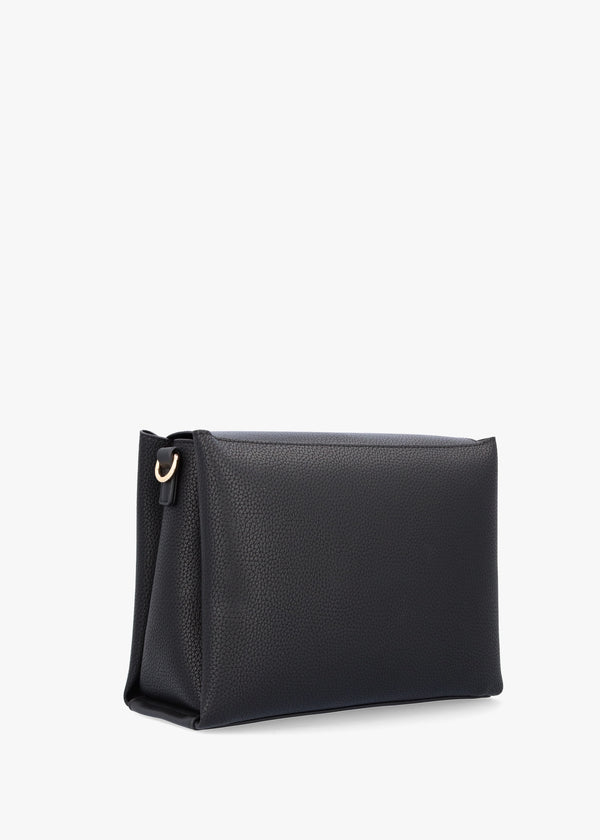 Alexia Nero Logo Strap Satchel Bag