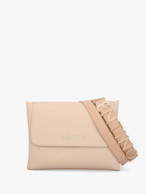 Alexia Ecru Logo Strap Satchel Bag