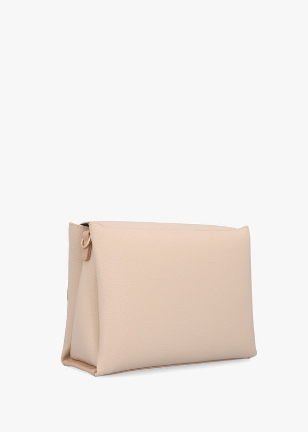 Alexia Ecru Logo Strap Satchel Bag