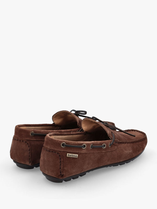 Men’s Courage Chocolate Suede Driving Shoes