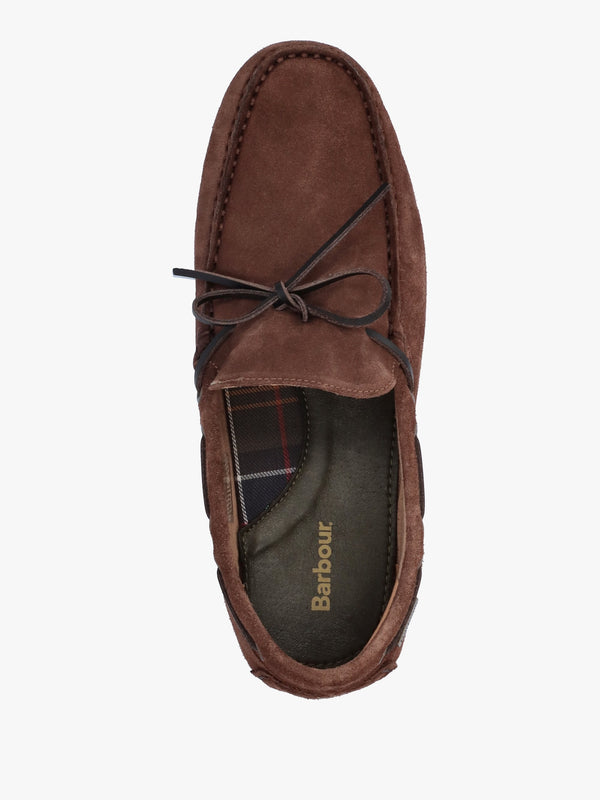 Men’s Courage Chocolate Suede Driving Shoes