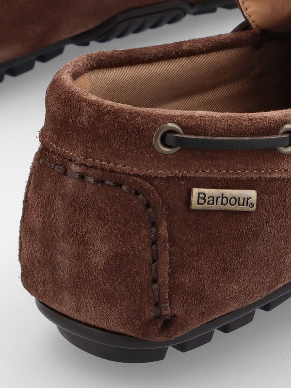 Men’s Courage Chocolate Suede Driving Shoes
