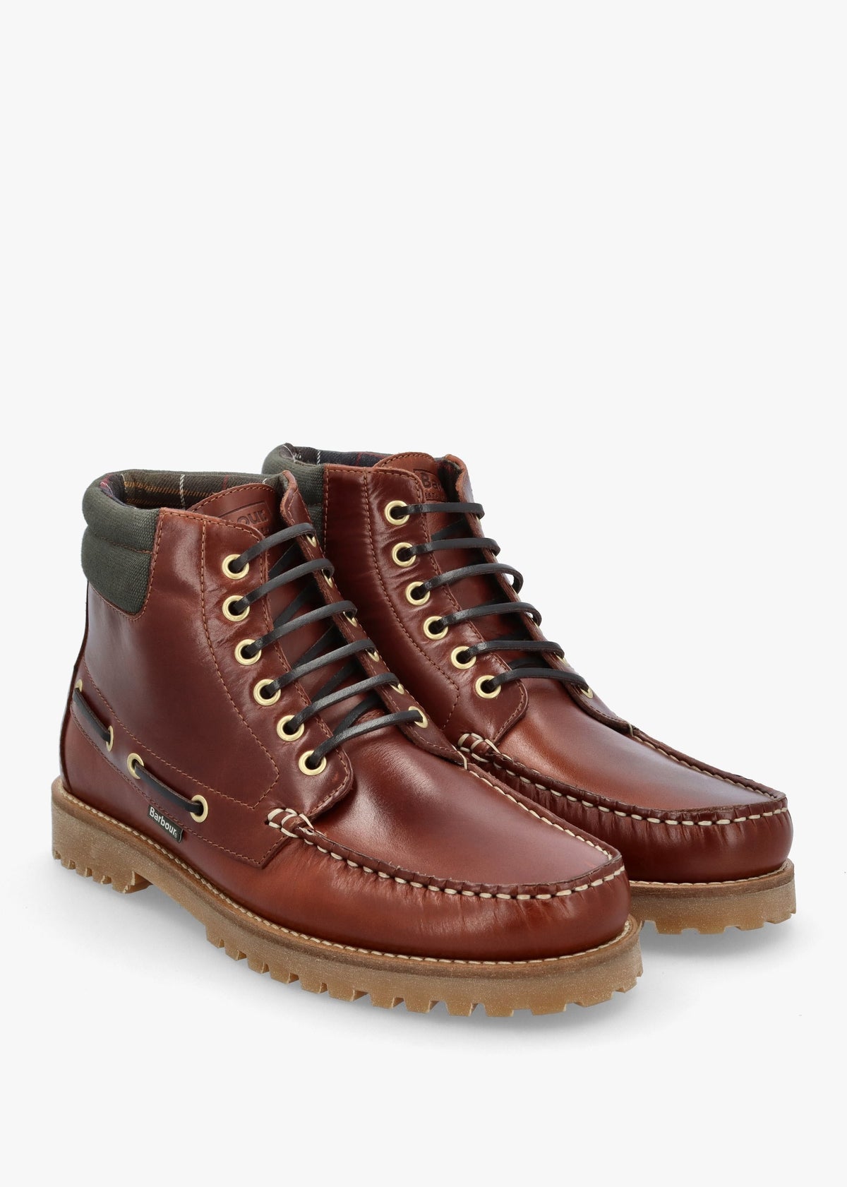 Men’s Tiller Mahogany Leather Ankle Boots