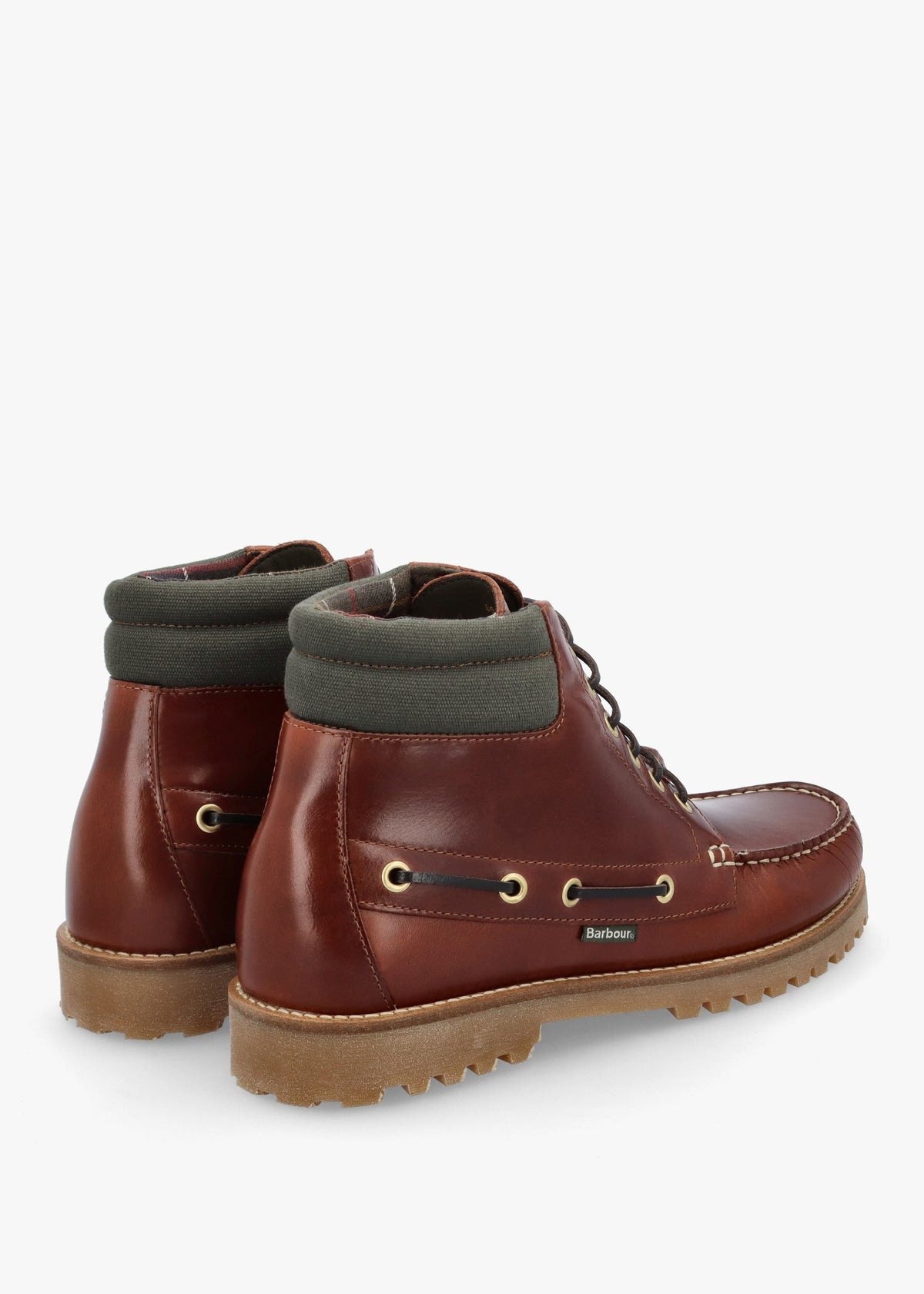 Men’s Tiller Mahogany Leather Ankle Boots