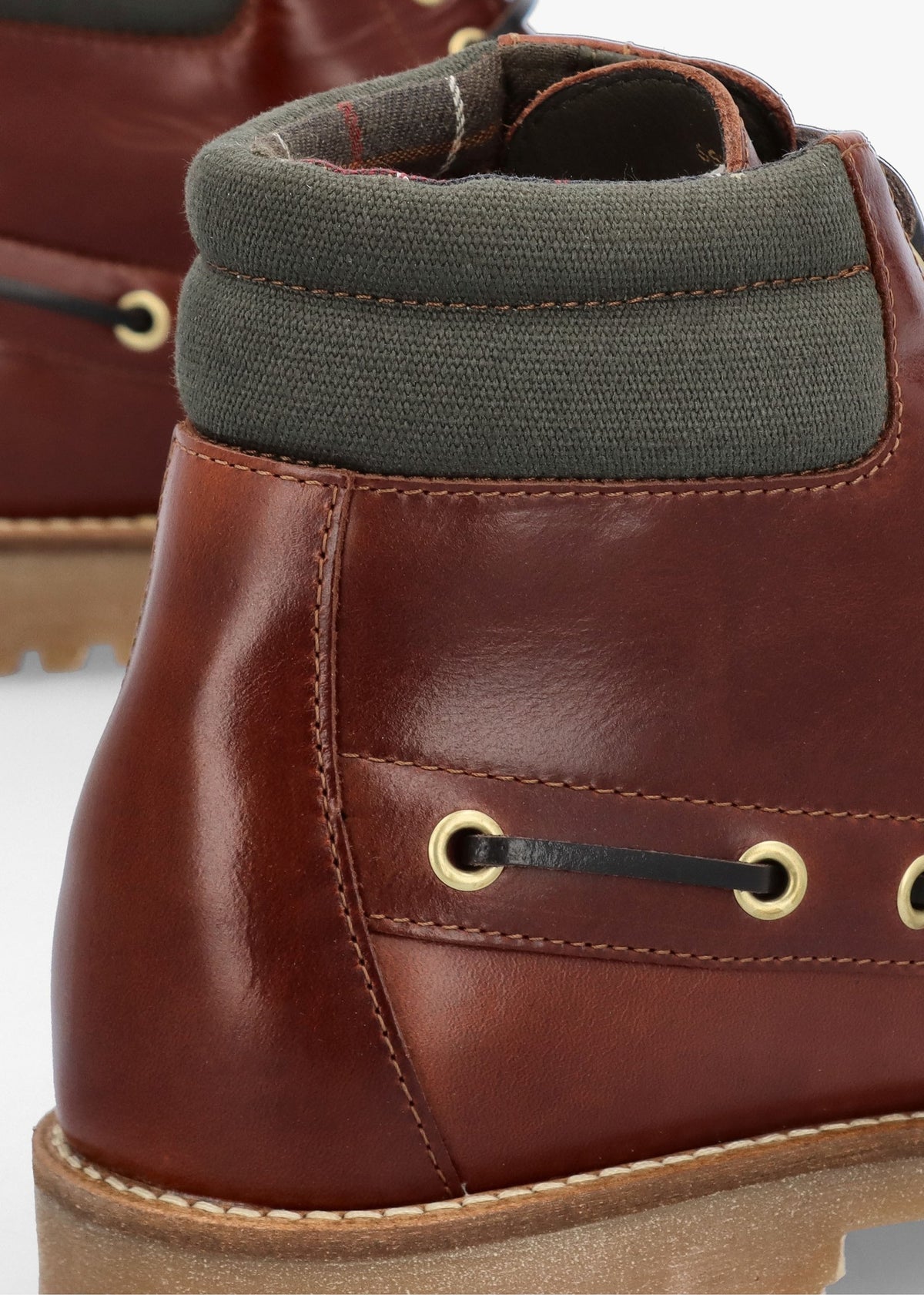 Men’s Tiller Mahogany Leather Ankle Boots