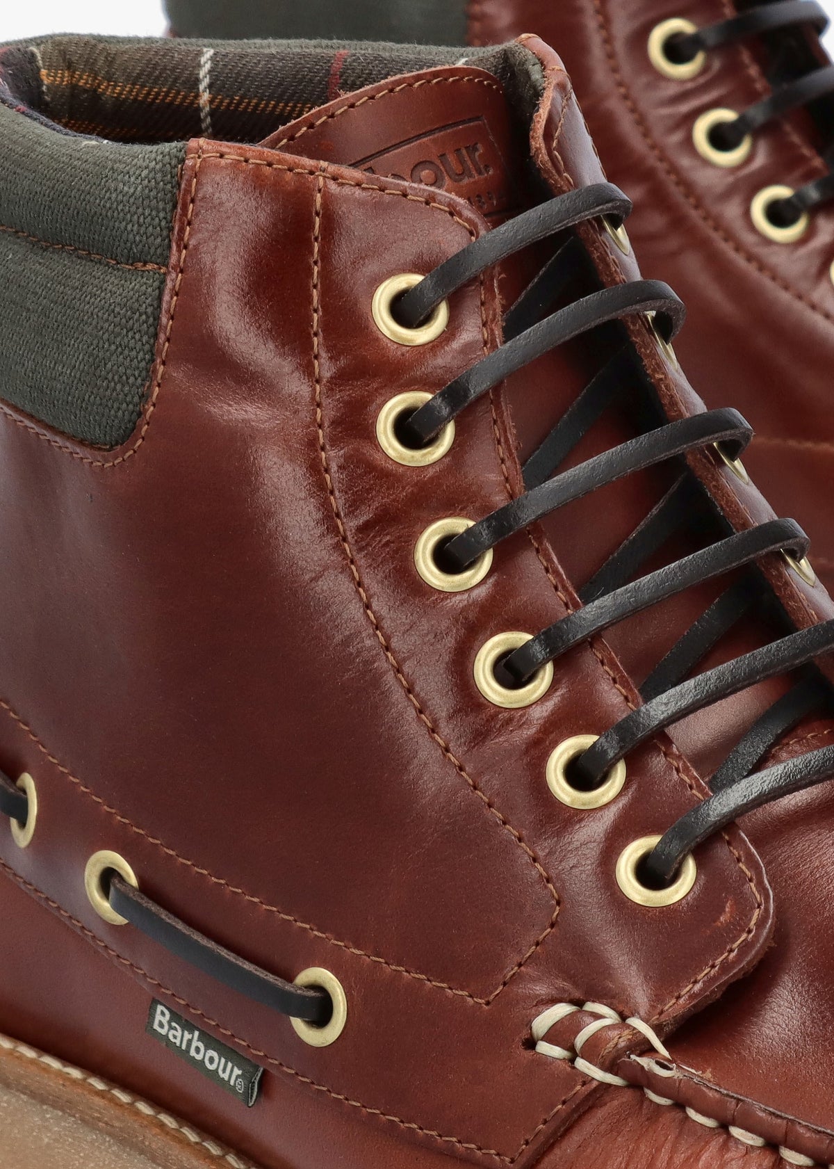 Men’s Tiller Mahogany Leather Ankle Boots