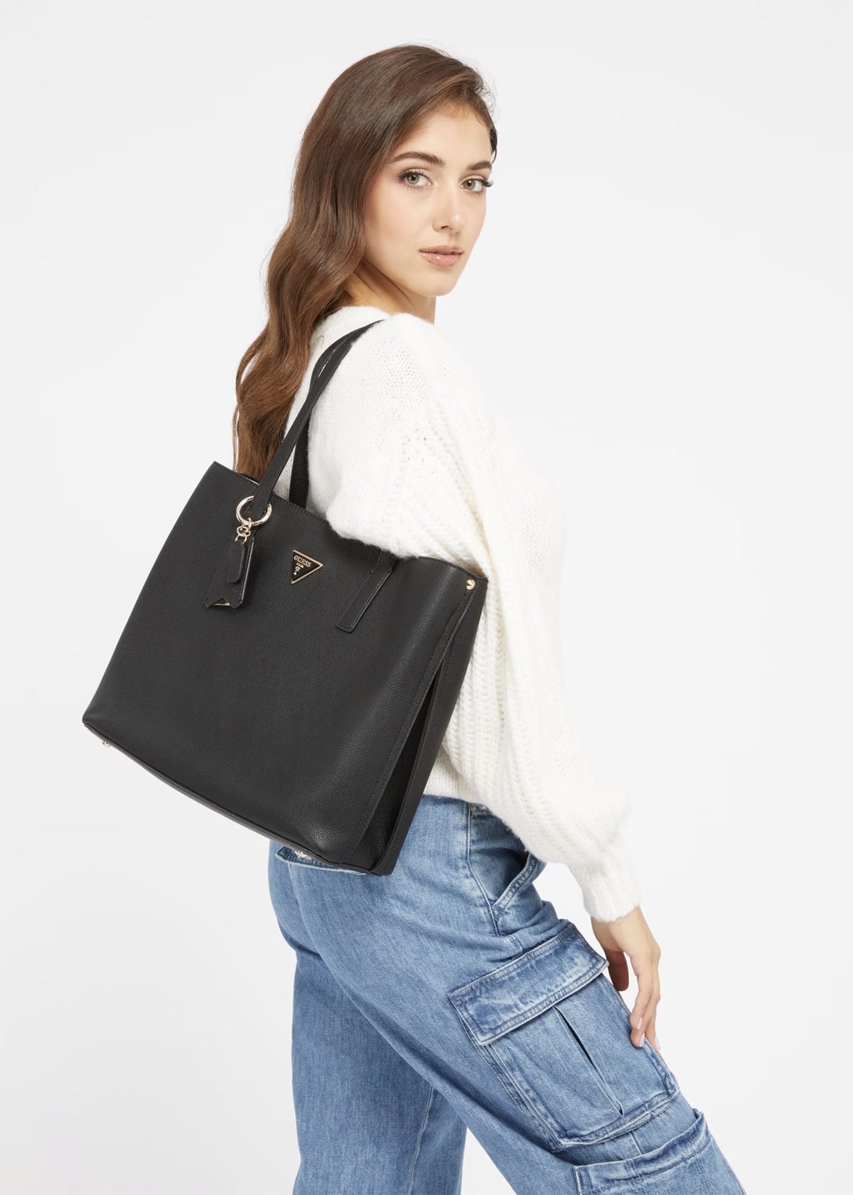 Meridian Girlfriend Black Tote Bag