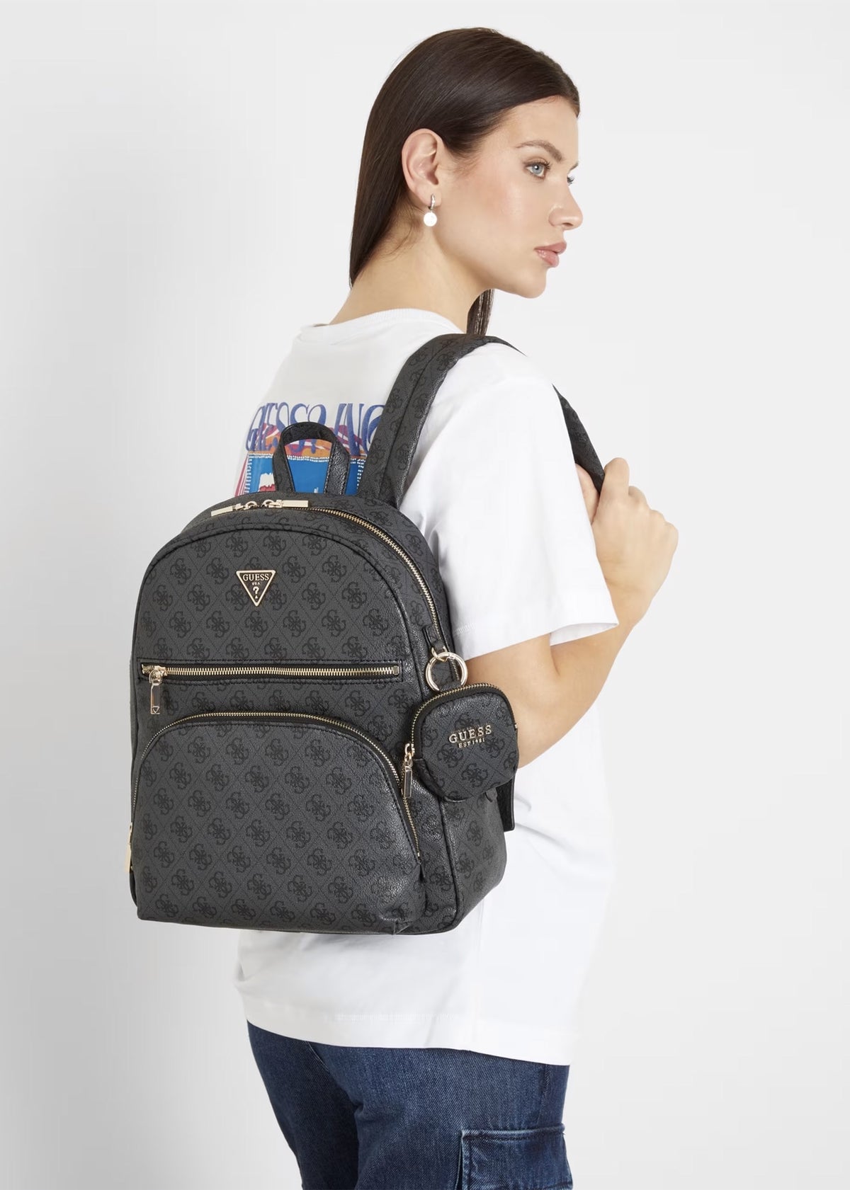Power Play Tech Coal Logo Backpack