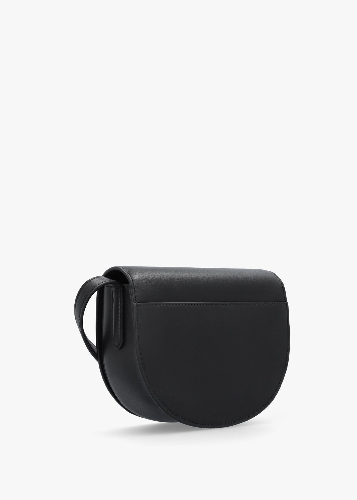 Witley Medium Black Leather Cross-Body Bag