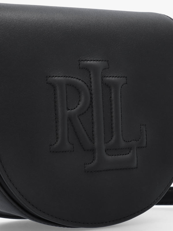 Witley Medium Black Leather Cross-Body Bag