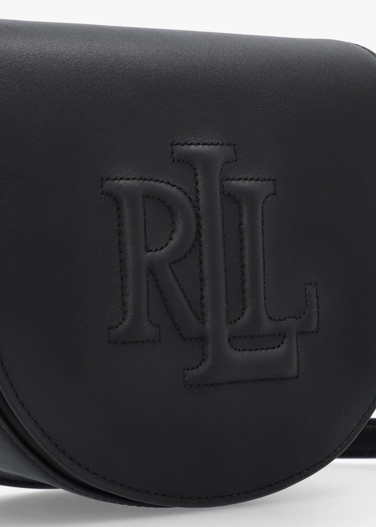 Witley Medium Black Leather Cross-Body Bag