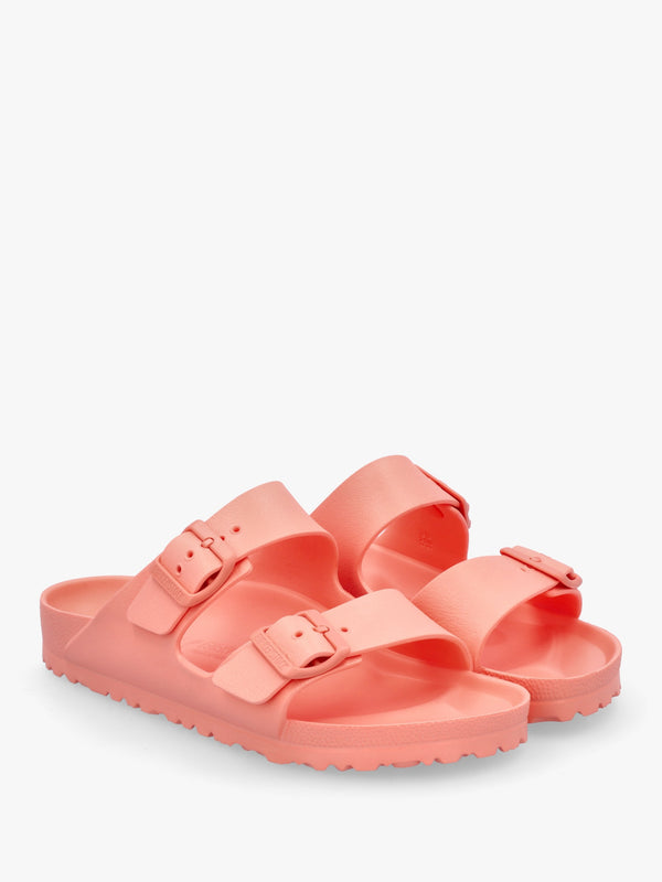 Arizona EVA Coral Peach Two Bar Mules