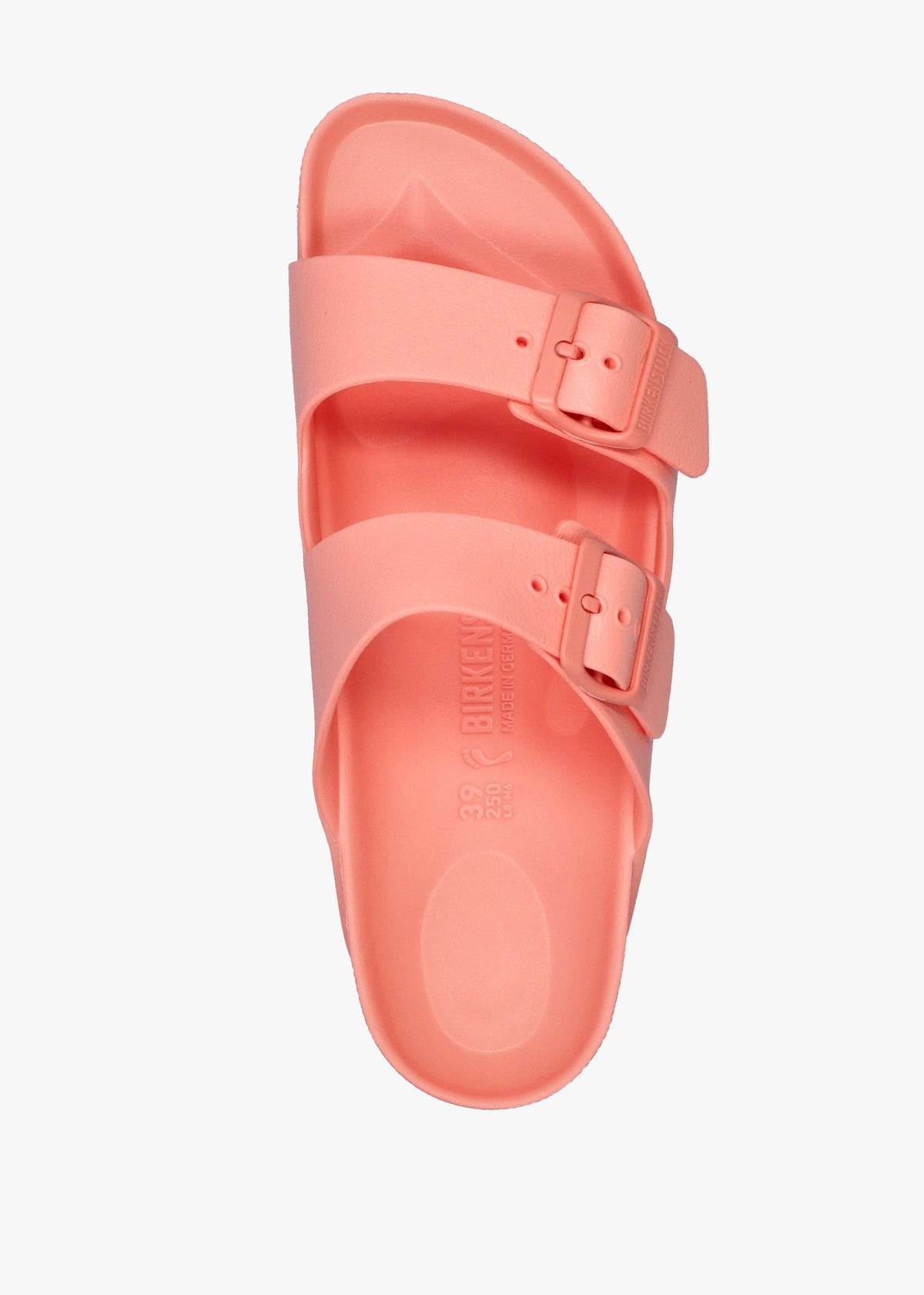 Arizona EVA Coral Peach Two Bar Mules