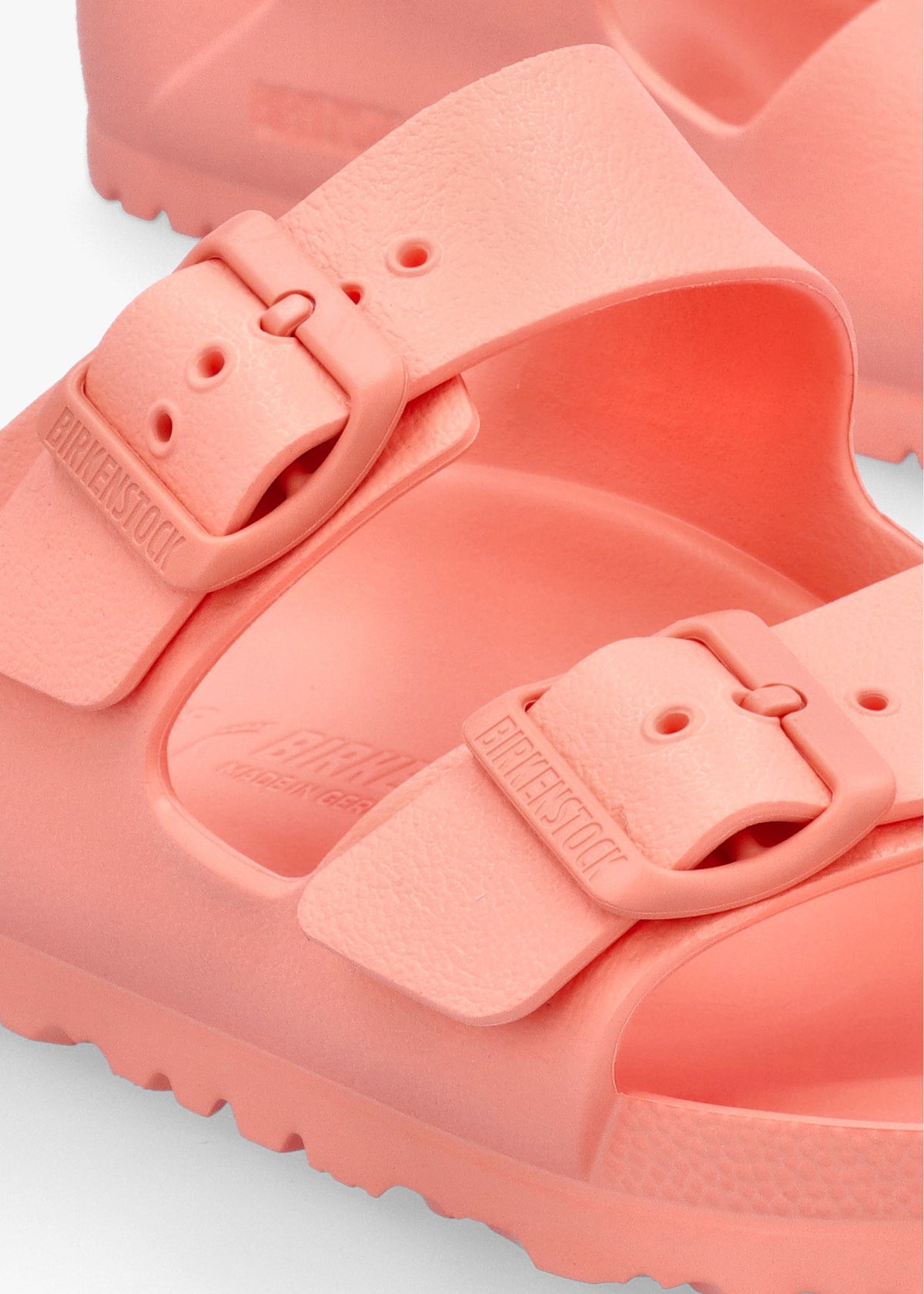 Arizona EVA Coral Peach Two Bar Mules