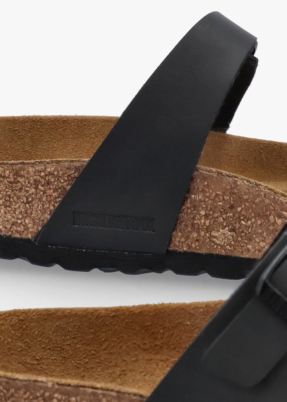 Mayari Black Birko-Flor Thong Sandals