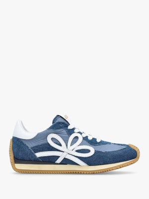 Movie Denim & Nylon Runner Trainers