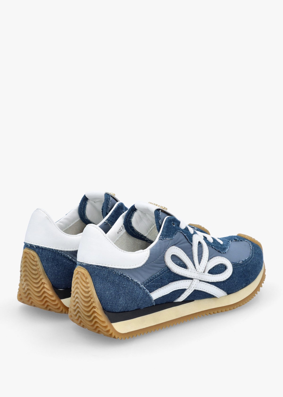 Movie Denim & Nylon Runner Trainers
