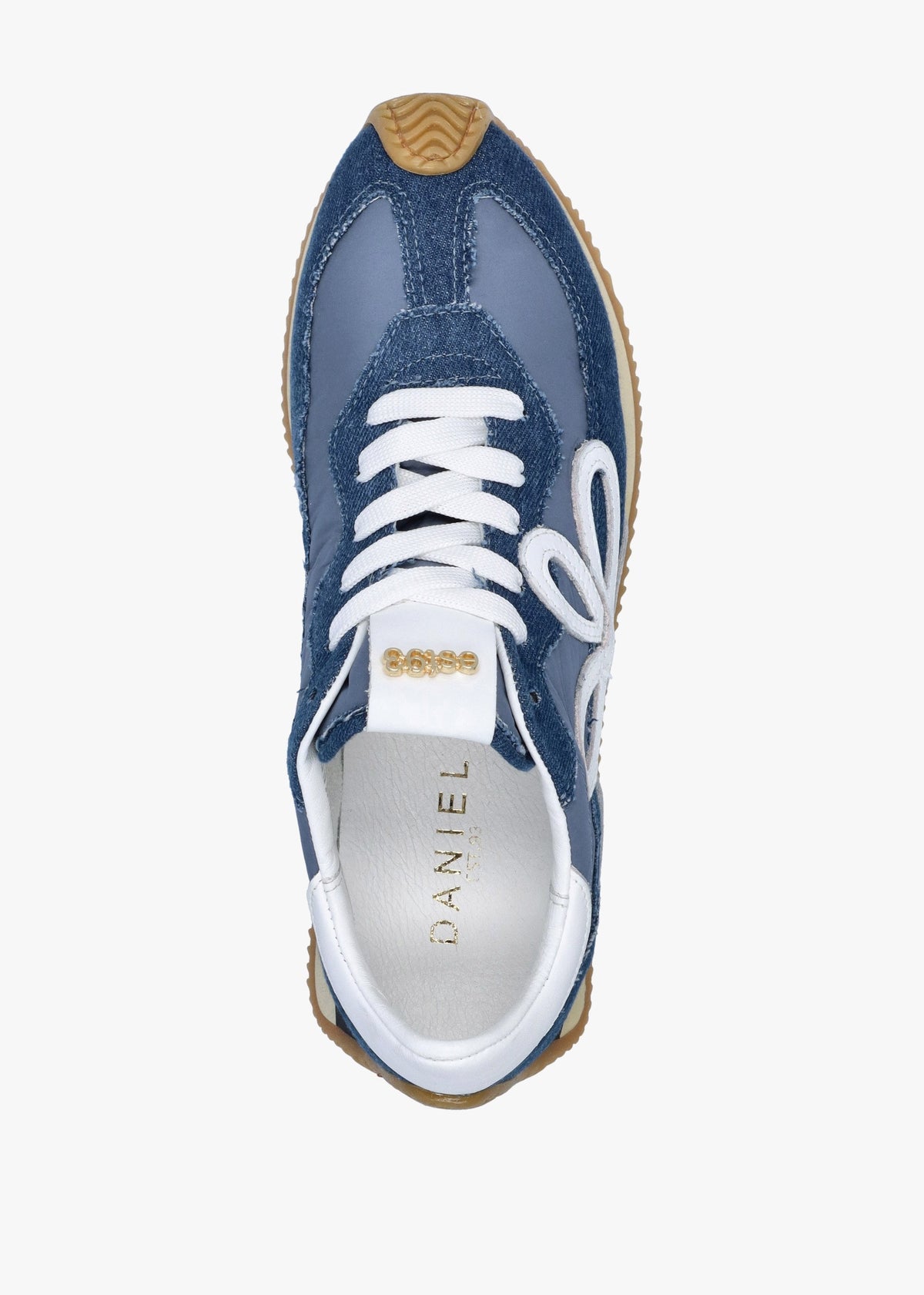 Movie Denim & Nylon Runner Trainers