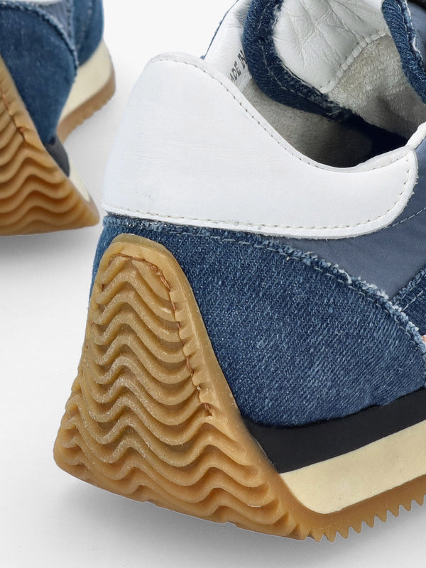 Movie Denim & Nylon Runner Trainers