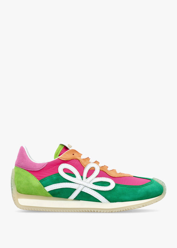Movie Multicoloured Suede & Nylon Runner Trainers