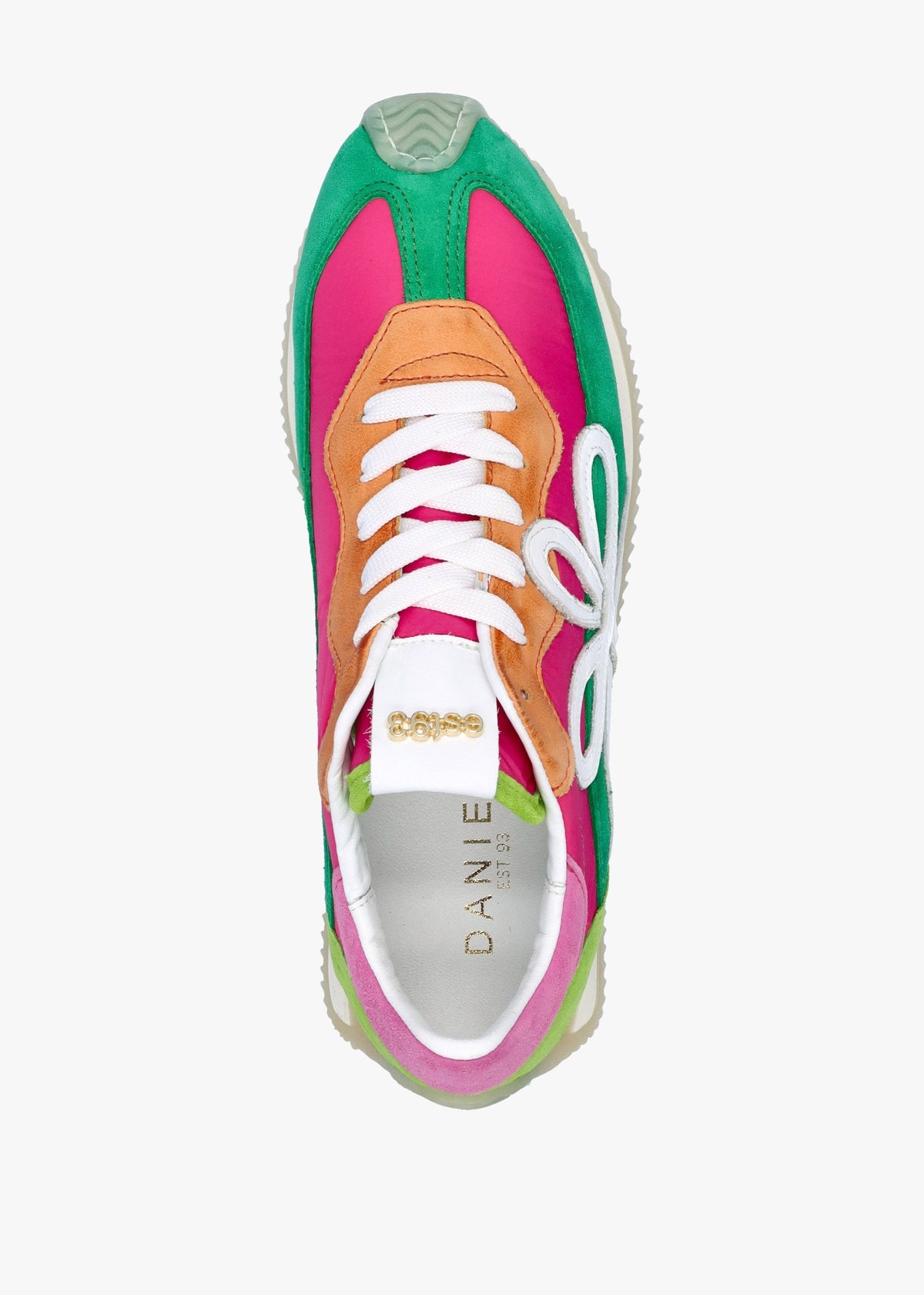 Movie Multicoloured Suede & Nylon Runner Trainers