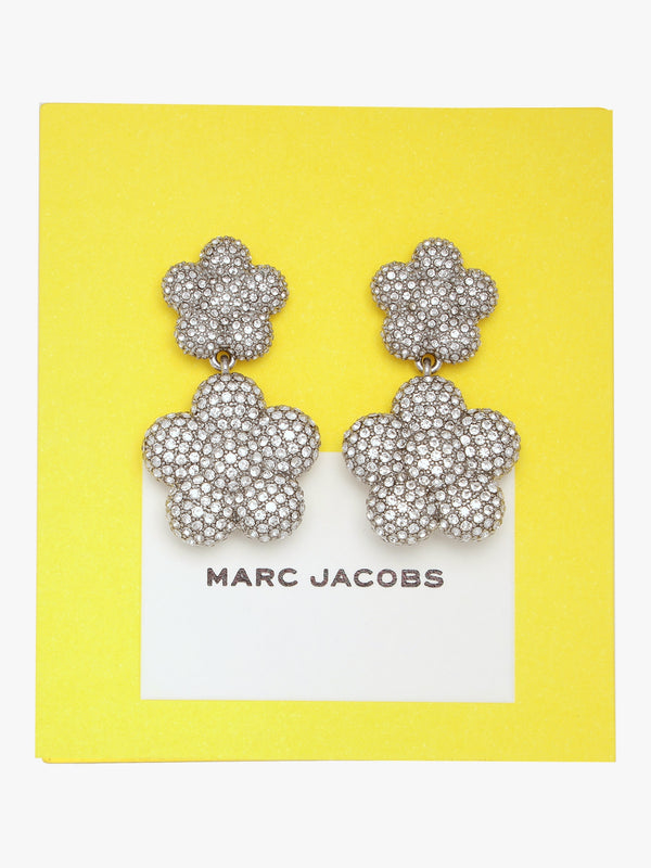 The Daisy Balloon Drop Silver Earrings