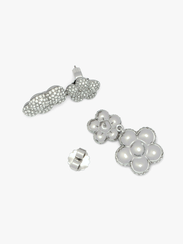 The Daisy Balloon Drop Silver Earrings