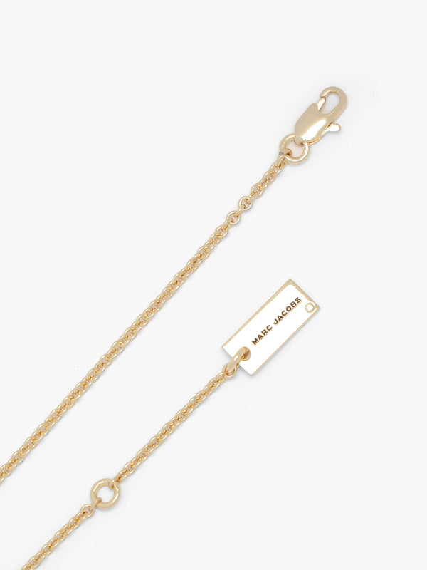 The Daisy Balloon Light Antique Gold Necklace