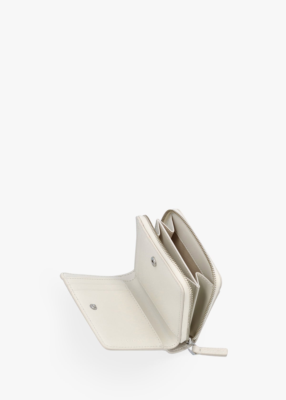 The Leather Mini Cotton Compact Wallet