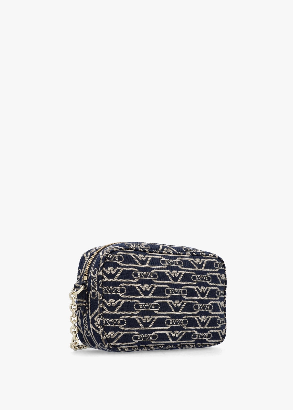 Canvas Jacquard Denim Camera Bag