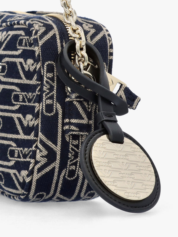 Canvas Jacquard Denim Camera Bag