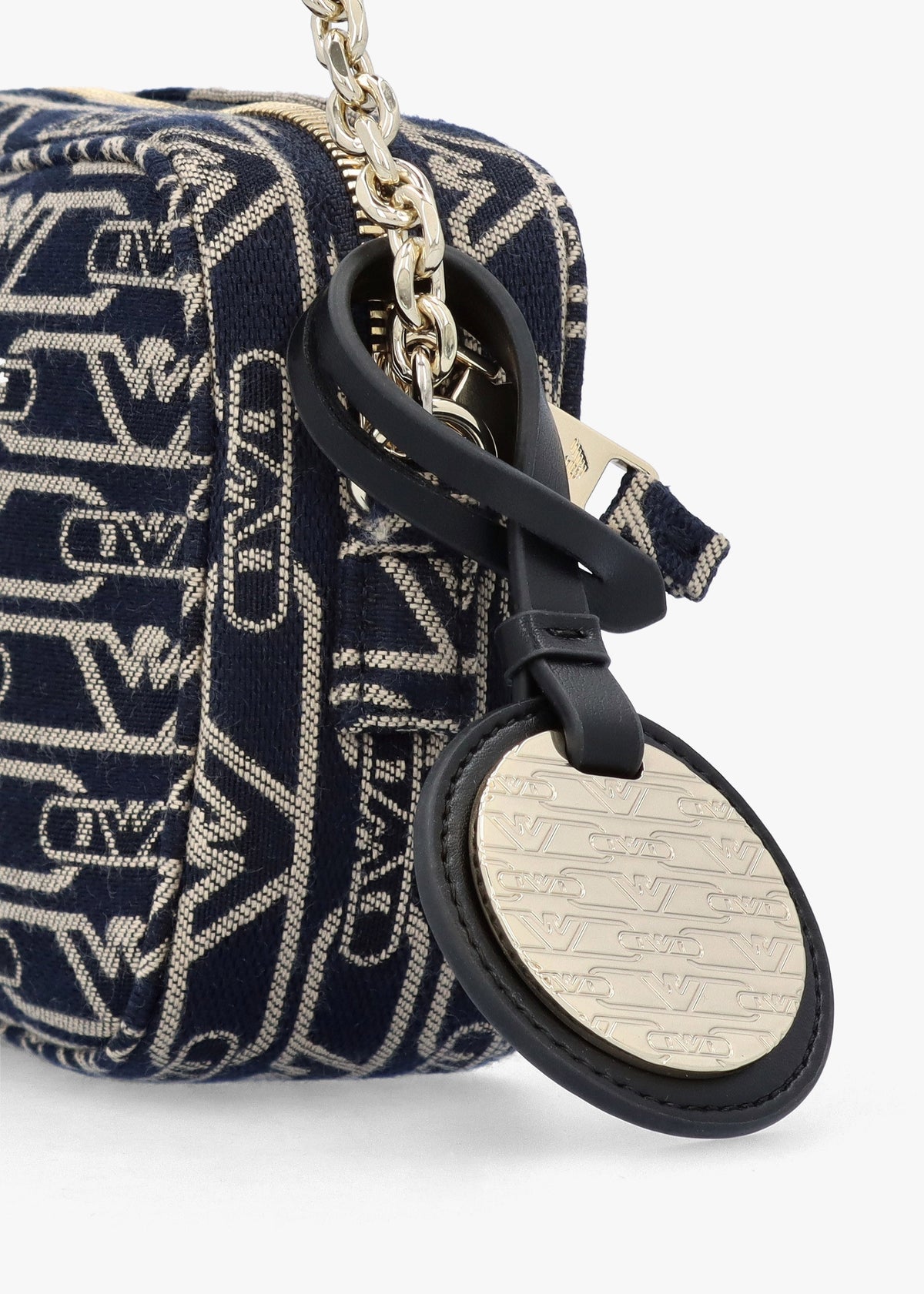 Canvas Jacquard Denim Camera Bag