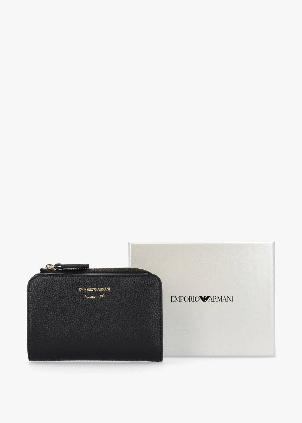 Myea Black Bi-Fold Coin Purse