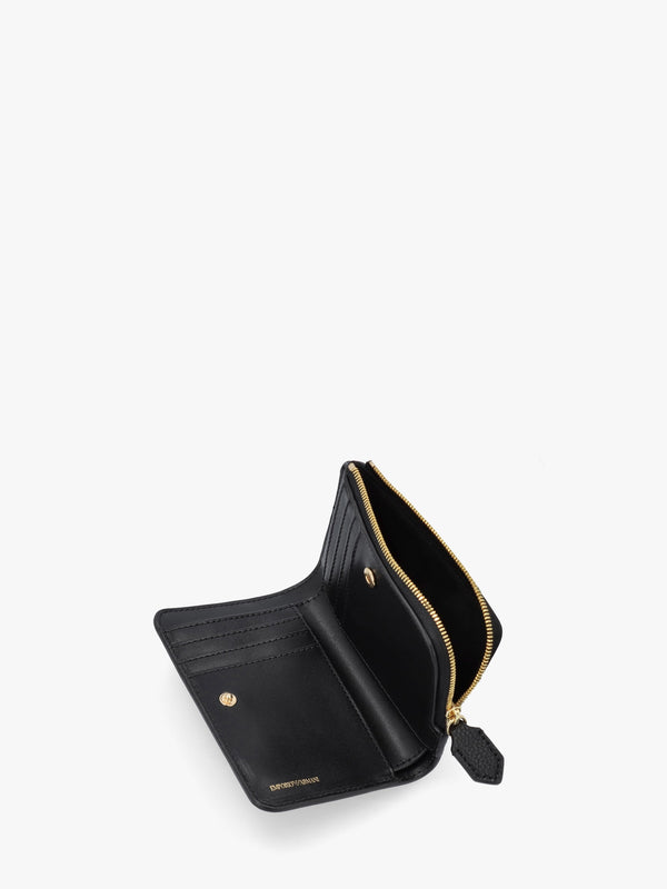 Myea Black Bi-Fold Coin Purse